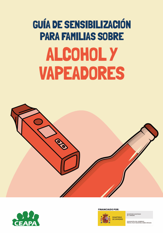 escueladopcion's tweet photo. 📙Guía de sensibilización para #familias sobre #alcohol y #vapeadores 👉@ceapa_oficial edita una guía clave para familias con hijos adolescentes y preadolescentes, así como para AMPAs.
🔗Descarga➡️ https://t.co/1D3dSetU31
@CORAenlaRed @ASEAF_ISN https://t.co/TfrAJLtz77