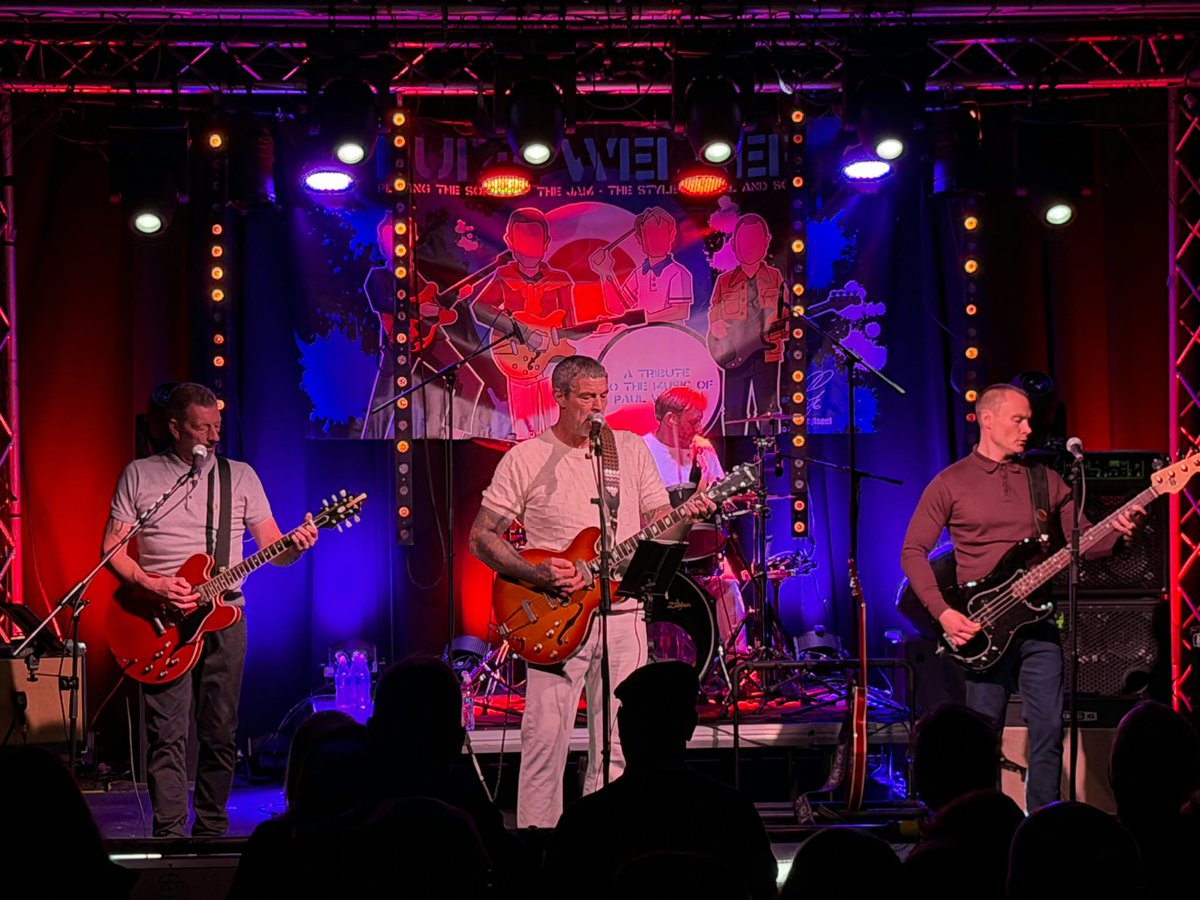 macartsscotland's tweet photo. Pure Weller put on a brilliant show last week taking us through the incredible career of Paul Weller!

@PureWeller https://t.co/Sq8mdbU1sI