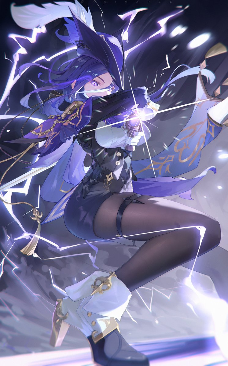qiufeng251's tweet photo. Be sure to choose Clorinde for the anniversary! #Clorinde #克洛琳德 #クロリンデ #GenshinImpact #原神 https://t.co/biA12uEqwg