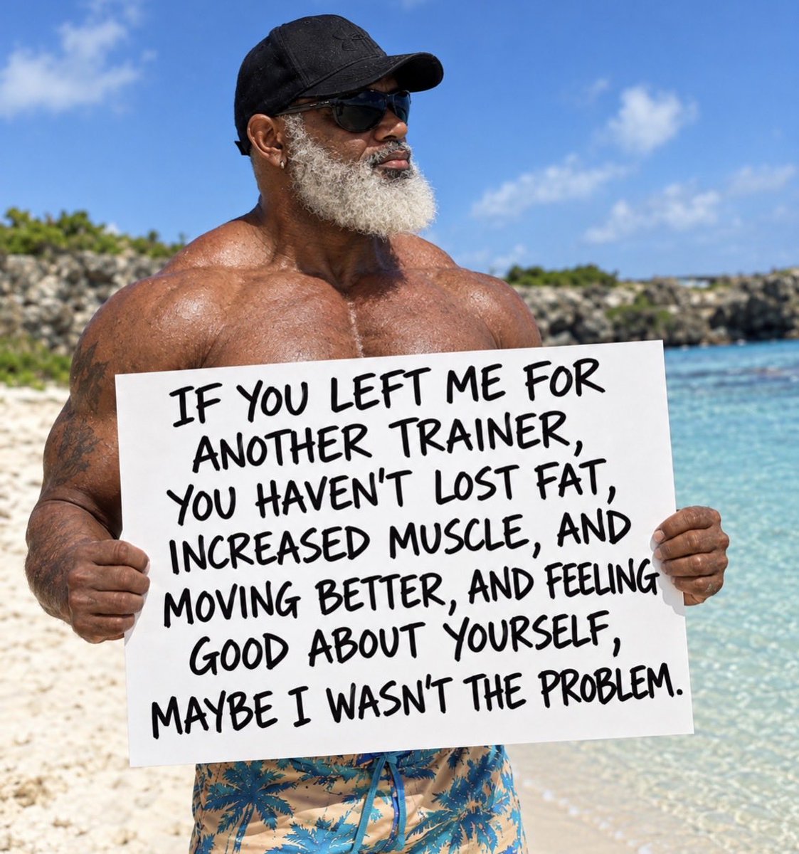 bodybyfrank's tweet photo. I’m the trainer for the person who is ready to commit, follow the plan, accept accountability and do the work. https://t.co/J44bVa955w