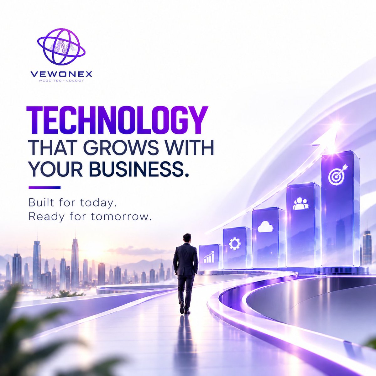 Vewonex's tweet photo. Your business evolves. Your technology should evolve with it.

We build scalable digital solutions that adapt to changing needs and future growth.

💜 Built for today. Ready for tomorrow.

#Vewonex #ScalableTechnology #DigitalSolutions #BusinessGrowth #Innovation https://t.co/V28MIKtZnL