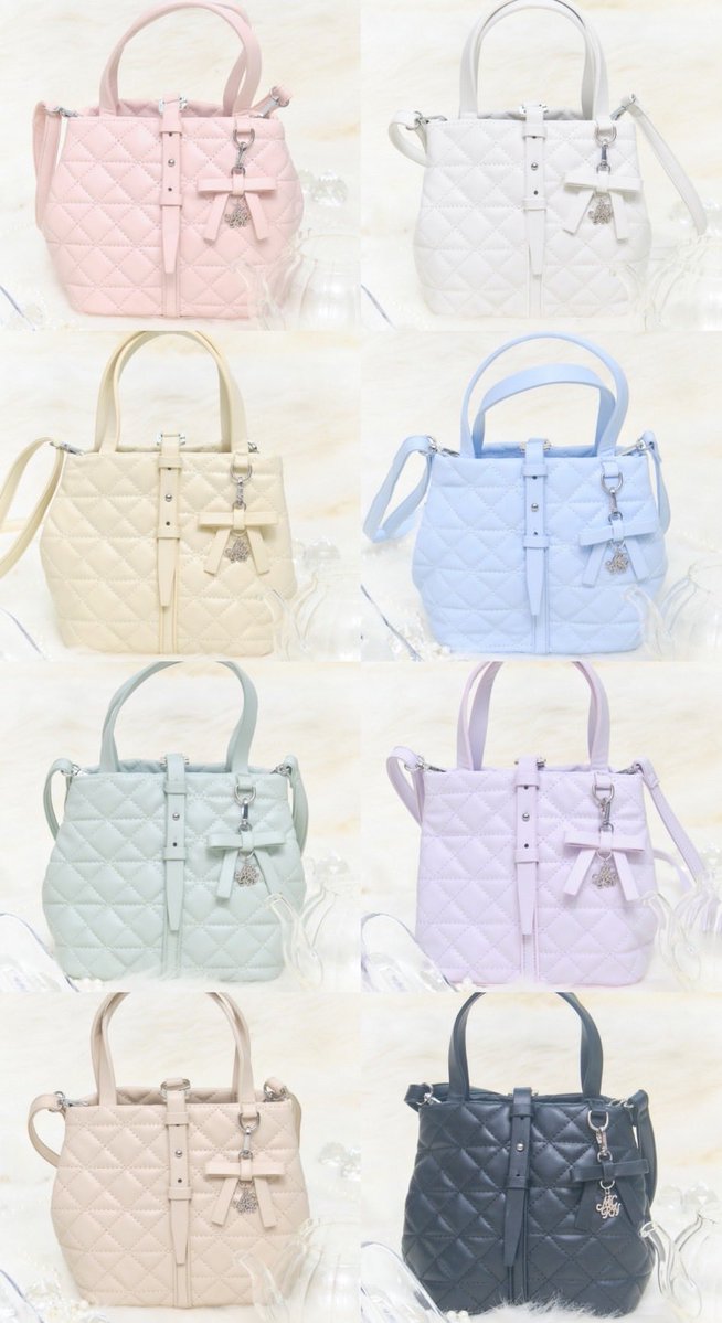 michellMacar0n's tweet photo. ⠀
明日10/1(木)12:00~新作バッグ発売.ᐟ.ᐟ
推し活にもぴったり全8カラー💎🪞 https://t.co/jQZntfK2U0