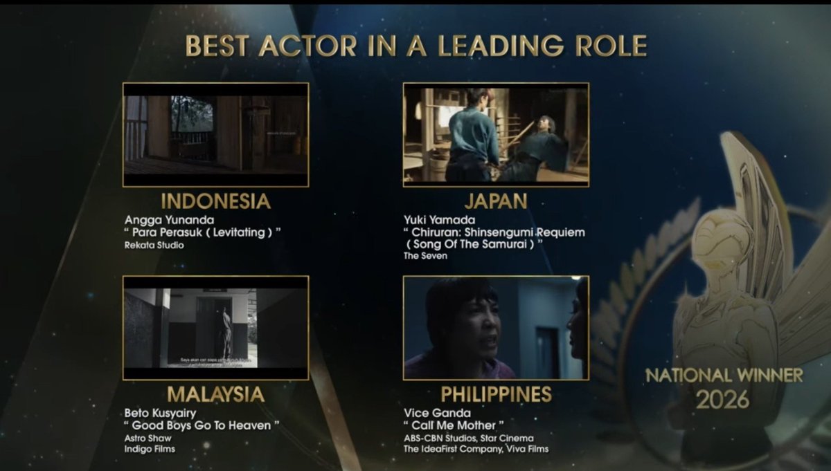 HOELYVICEION's tweet photo. Congratulations Vice Ganda (@vicegandako) as Best Actor nominee in Asian Academy Creative Awards!!!!

#ViceGanda | Vice Ganda 
#CallMeMother https://t.co/KTEblHGsgQ