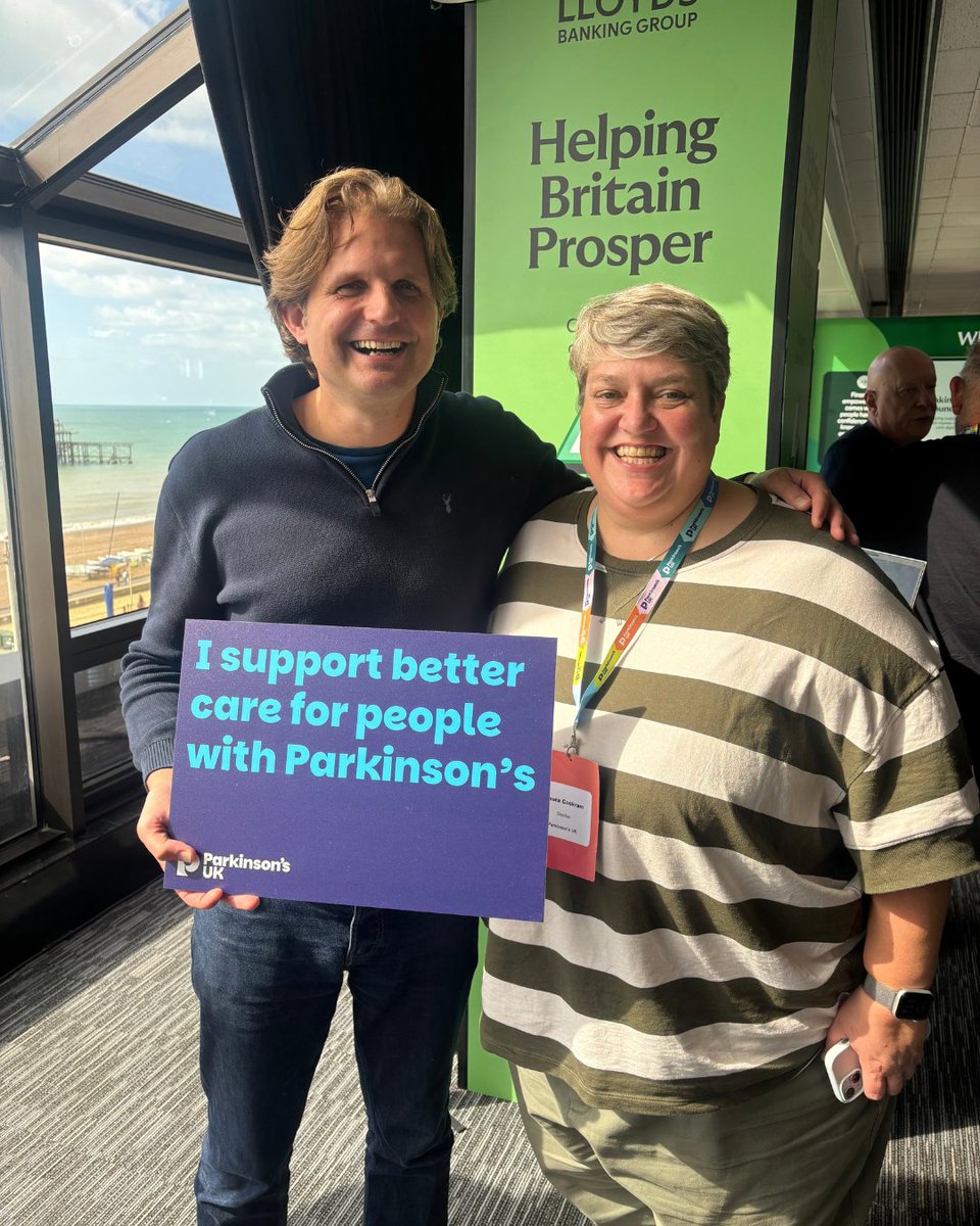 ParkinsonsUK's tweet photo. It's party conference season! So far, we've attended the Lib Dem and Labour conferences.

We've met with ministers, MPs and Councillors, raising what's important to the community and how they can make change.

We won’t stop pushing for real change for people with Parkinson’s. https://t.co/2cBULwJeIX