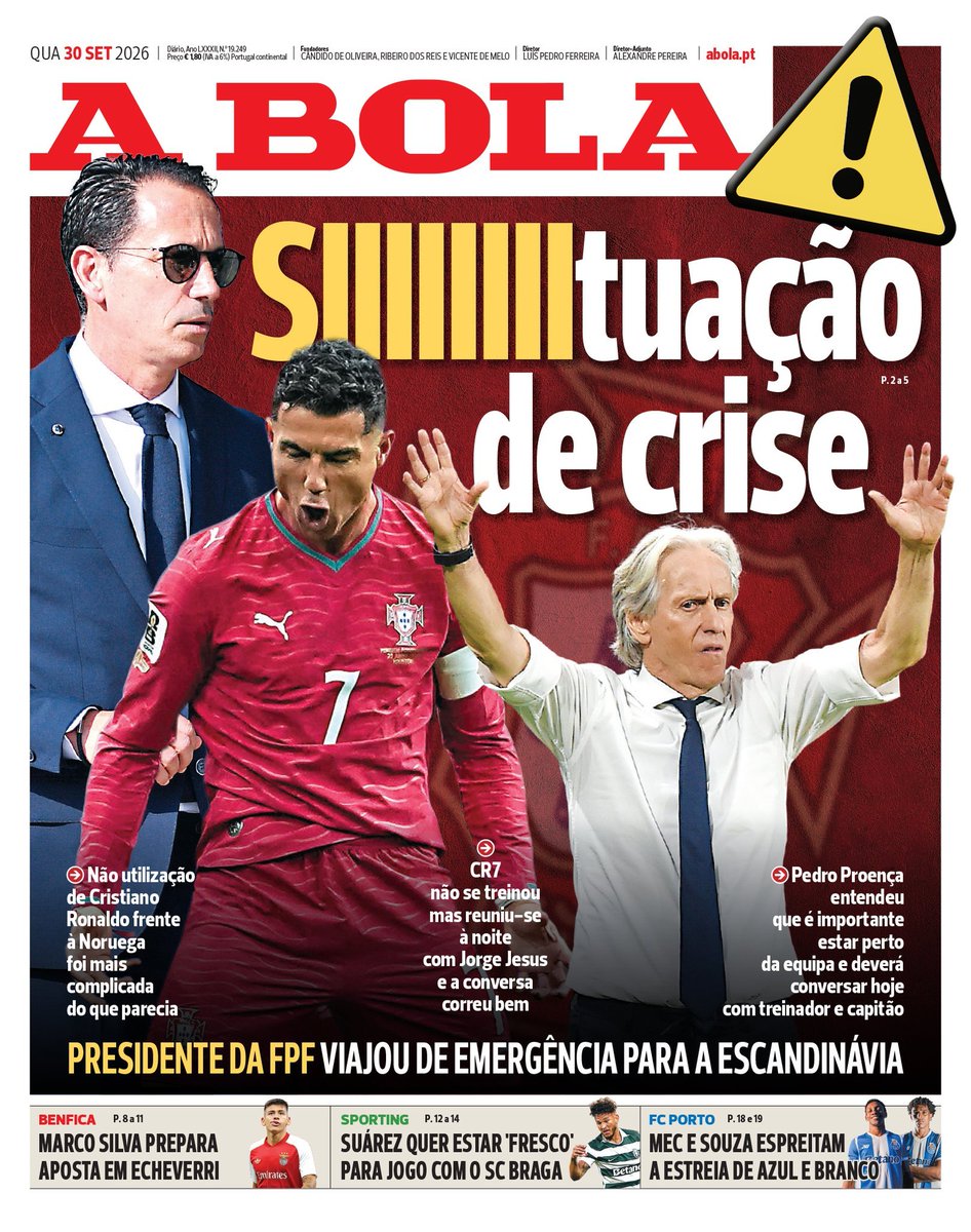 Dav0122's tweet photo. @Matteog971 @DoctorM77 Non è fake. Ne parla anche il principale quotidiano sportivo portoghese, Abola. https://t.co/A3rPPLCrk5