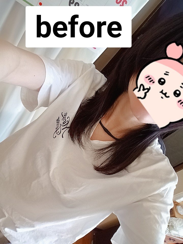 muscat1979's tweet photo. この間、髪を切りました。
が、仕事では肩につくと結ばなきゃならんのであまり変わらず誰にも気付かれてません。 https://t.co/CDD8kw6E4T