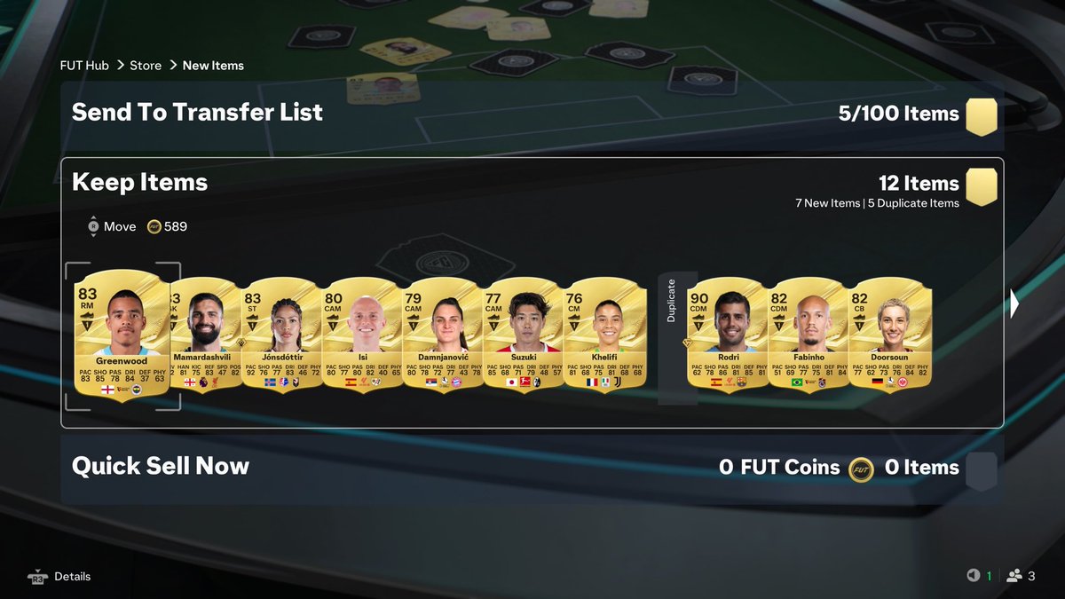 garyfc27's tweet photo. DRAFT 3

💰 Match Coins - 1.5k
🔷 XP Earned - 240
📦 Pack Value - 57.5k
🎴 Coins From Packs Back - 44,750
📈 Net Profit - +31,250
⏰ Time Spent ~ 1 Hour

50k pack = W https://t.co/PEIhlk2t0F