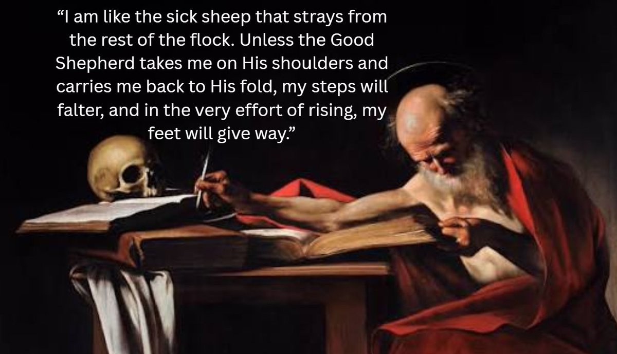 MikeSendsIt's tweet photo. St. Jerome, pray for us https://t.co/WZQudLVu95