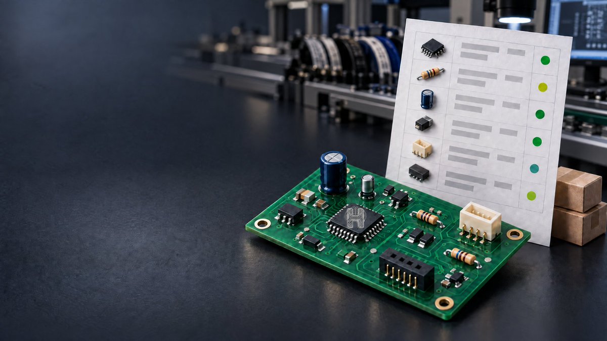 Helektron_AI's tweet photo. A PCB Bill of materials tells you what components you need, how many and which exact parts to use.
Learn what a BOM is, how to create one, and how it fits into the AI-powered PCB design workflow with https://t.co/D3ebfBvu2t
#PCBDesign #PCBBOM #Electronics #AIPCBDesign #BOM https://t.co/8YQjYPVU2V
