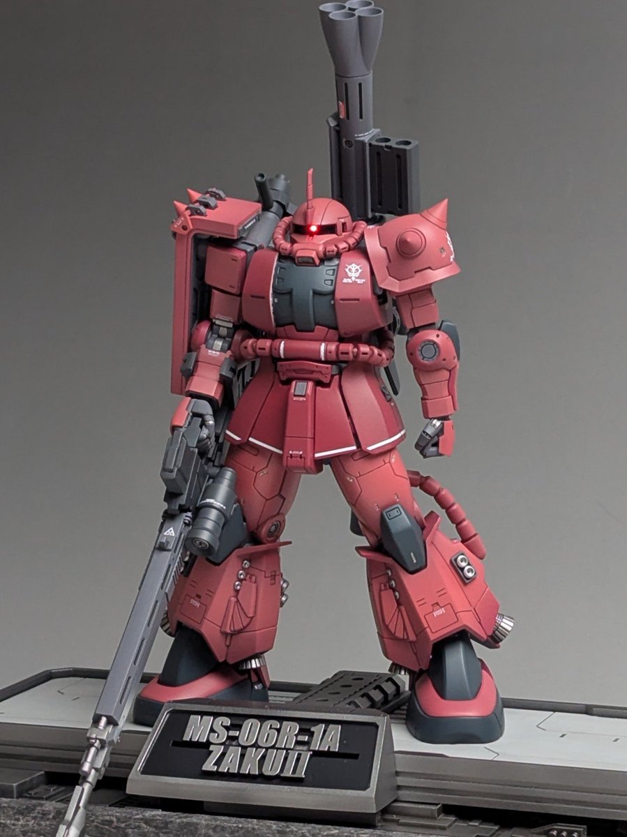 konatarow's tweet photo. HGシャアザク06R...の武器w
今月のRRMに感謝(*´罒`*)
#今月作ったプラモ晒そうぜ https://t.co/LOwWVpafBO