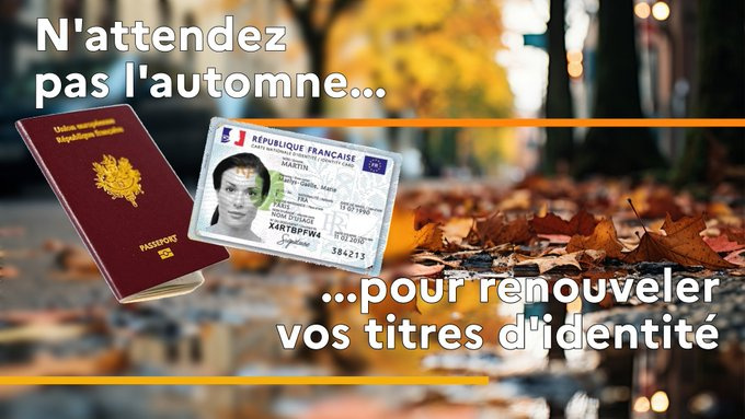 Image de Préfet de la région Provence-Alpes-Côte d'Azur - #Démarches | J-17 avant les vacances de la Toussaint 🍂
Billets ✅ Hébergement ✅ Papiers d'identité… 