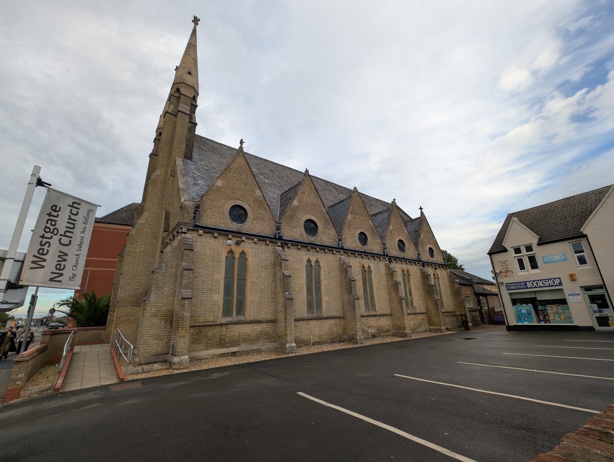 NigelUnfiltered's tweet photo. Westgate Church Peterborough https://t.co/q84rGg3klC