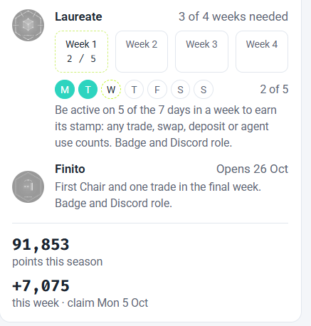 NastaranZ70's tweet photo. My points on @ama_protocol  
Team told they will be converted to AMA token
DYOR https://t.co/mlOM9Rpkzl