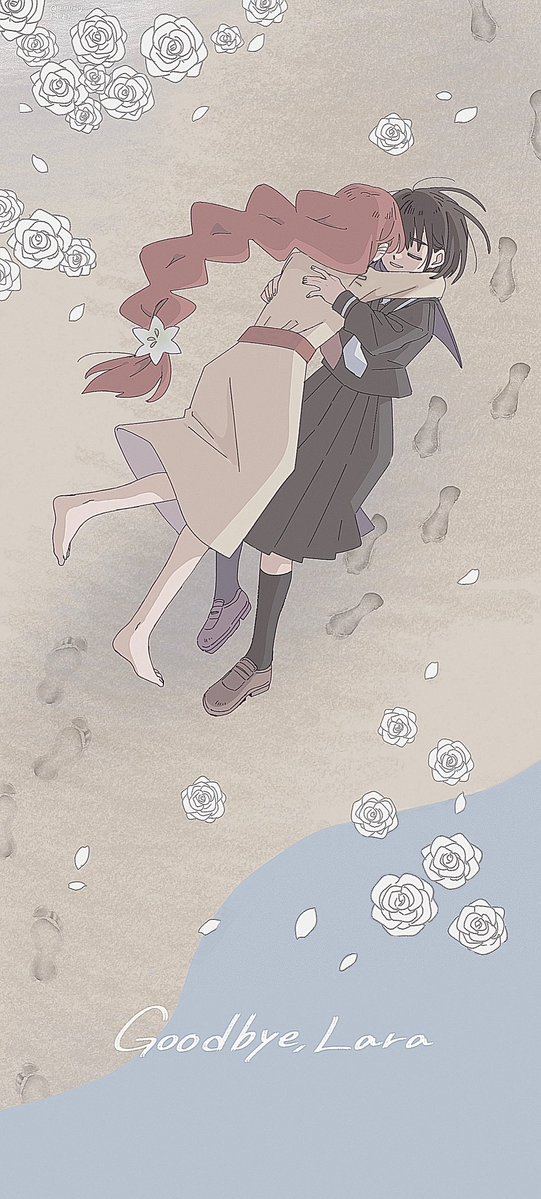 7_77mg's tweet photo. 9月に描いた絵でした！たくさん見てくださりありがとうございました。さよララロスでだいぶ痛みますが、このキズが私なの……だから……これからも……この脚で、歩いていく……🚶🏻👣⸒⸒ https://t.co/3Yp4nyTRd3