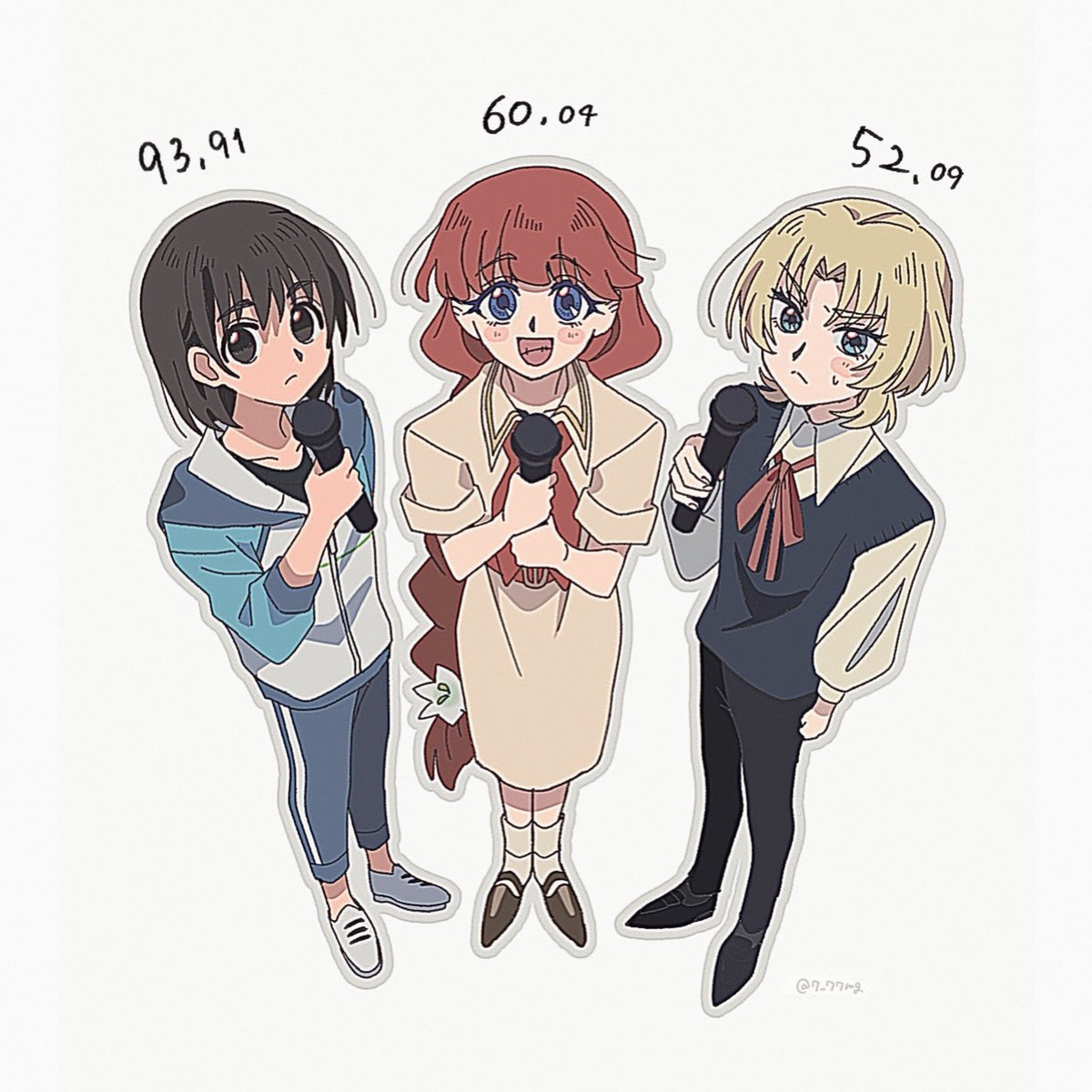 7_77mg's tweet photo. 9月に描いた絵でした！たくさん見てくださりありがとうございました。さよララロスでだいぶ痛みますが、このキズが私なの……だから……これからも……この脚で、歩いていく……🚶🏻👣⸒⸒ https://t.co/3Yp4nyTRd3