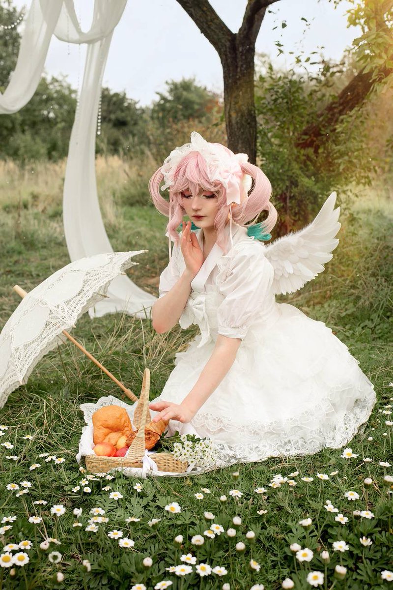 ottomohh's tweet photo. 🪽✨#hyacine #cosplay #hsr https://t.co/zSRBRRkhMo