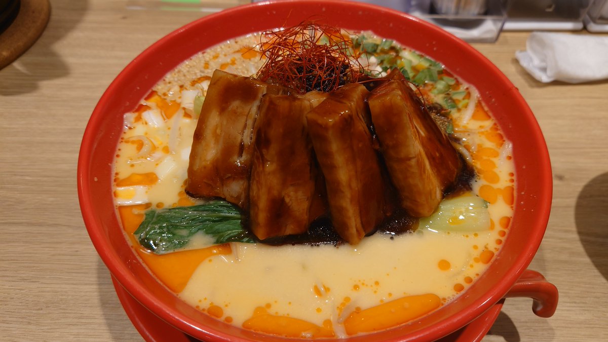 mm_blanc_alpha's tweet photo. 担々麺 https://t.co/vg1Vr3M507