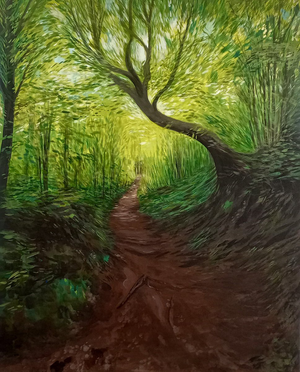KittyCooperArt's tweet photo. Mottistone Tree - acrylic on canvas - now on https://t.co/GFochv5TS0 61x76cm #originalart #painting #englishcountryside #nature #acrylicpainting #treeart #trees #woodland #forest #isleofwight #mottistone https://t.co/gcxVRm7Nxs
