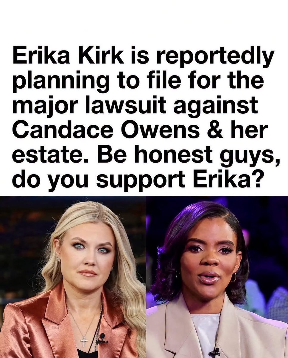 Mrscynthialumis's tweet photo. Do you also stand with Erika Kirk? https://t.co/sqWGyzyE1i