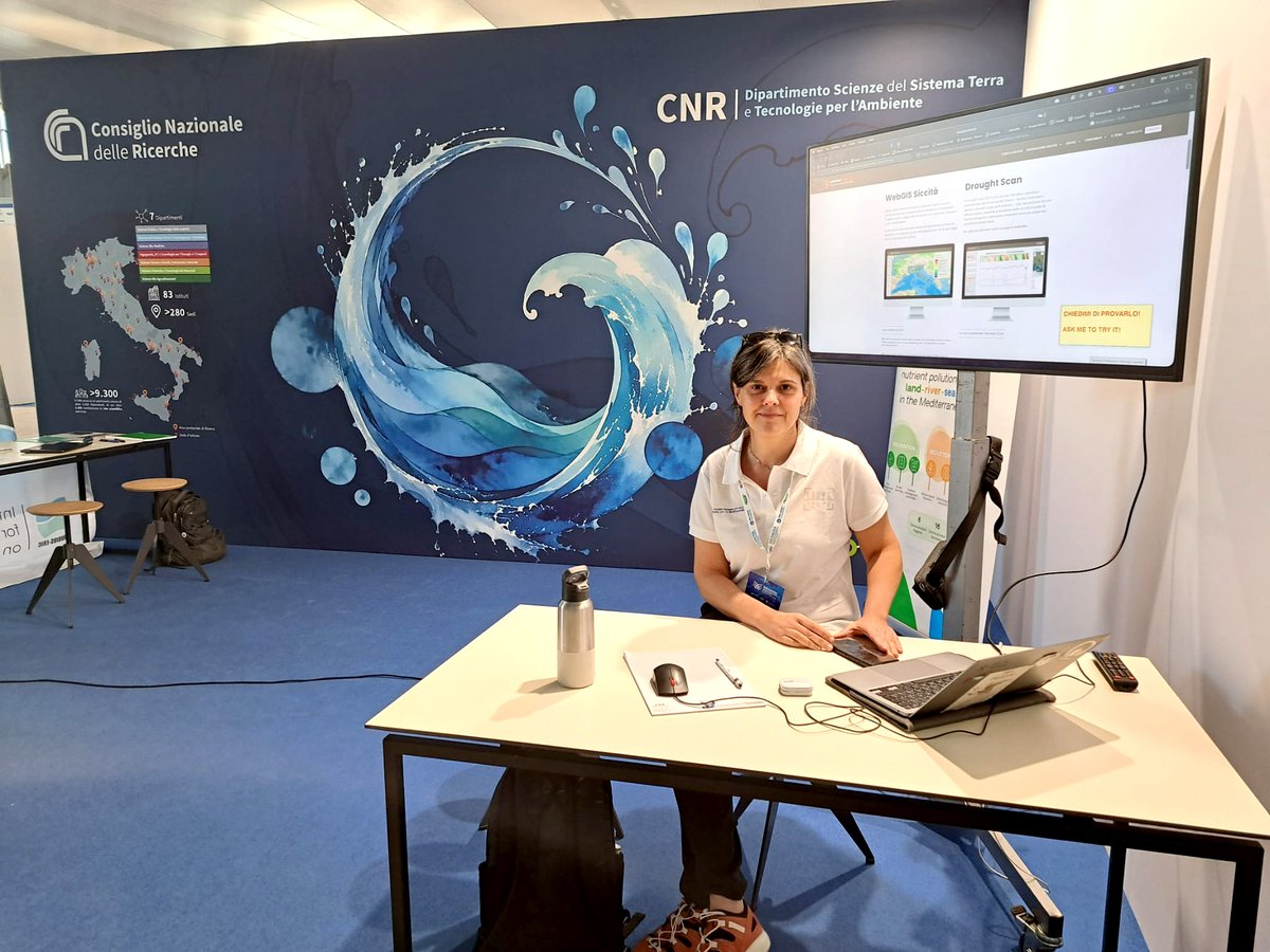 CNRDTA's tweet photo. 💧 #EuroMediterraneanWaterForum 2026, stand #CNR

Presenta progetti e soluzioni per la ricerca sull’acqua: da Drought Scan a GUARD.-1, da DANUBIUS-RI alla citizen science di Piccoli Grandi Scienziati (e Cittadini) Crescono

@CNRsocial_ https://t.co/1BZ3wtIQ30