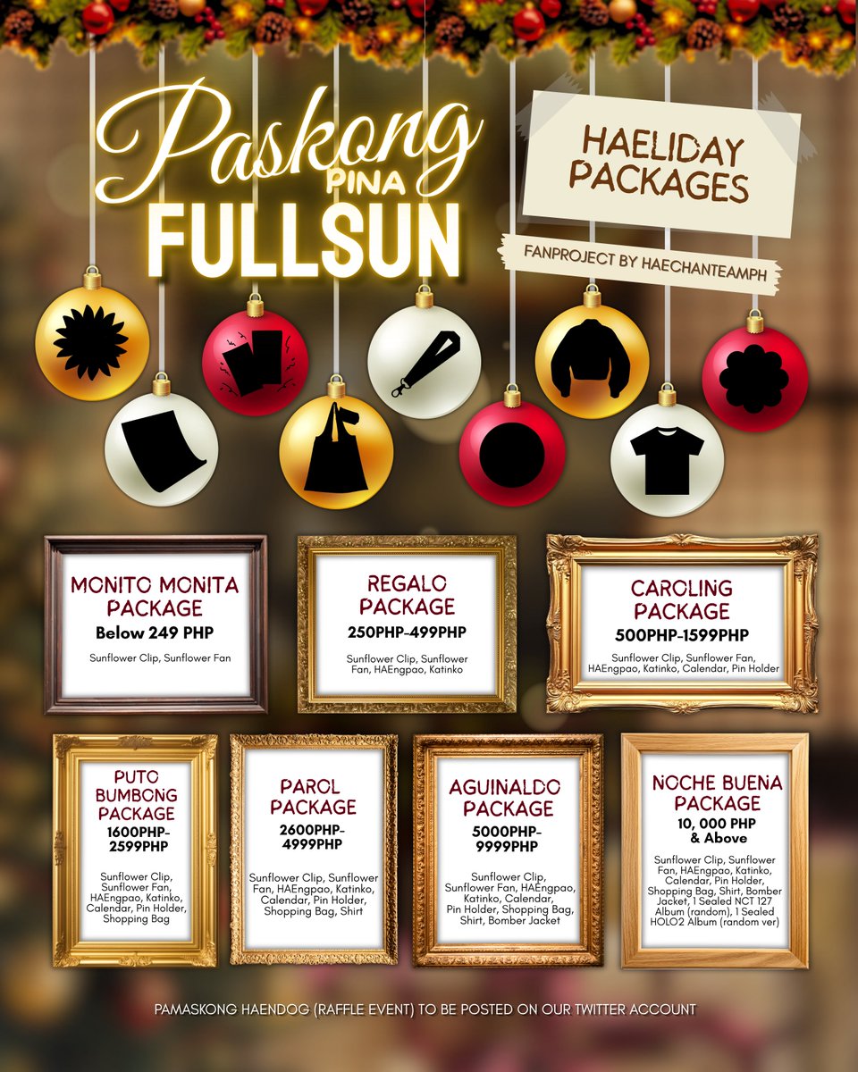 HaechanTeamPH's tweet photo. HAECHAN is coming to town!! 🎅🏼🎁🌻

NCT 127 The Redline In Manila
— HAECHAN FANPROJECT

Paskong PinaFULLSUN 🎄☀️
>> DONATION DRIVE

Project details and donation form:
➫ https://t.co/uc9RW6537y

#HAECHAN #해찬
#PaskongPinaFULLSUN
#TheRedlineinManila