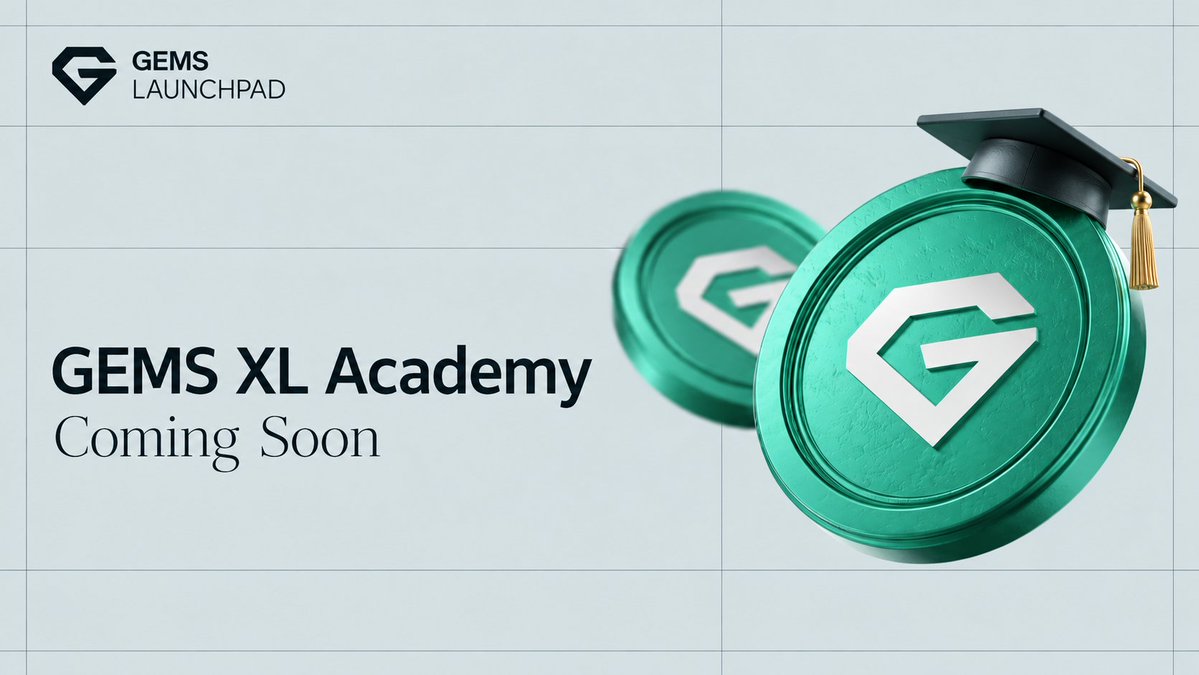 Gems_Launchpad's tweet photo. 💎 Get ready for the Gems XL Academy!

🏆 Built exclusively for @Gems_Launchpad leaders and community members.

🔖 Learn onboarding, content creation, and how to get the most out of the Gems XL program as a leader. 

Your access link is coming in the next few days, so you can test the platform, explore the tools, and join the program.

This is your time to go XL.

🙋‍♂ Go to the @zealy_io Task: https://t.co/AE1kmpaa2d

💞 Or start here and singup for the program: https://t.co/2Y2wAkS1k4