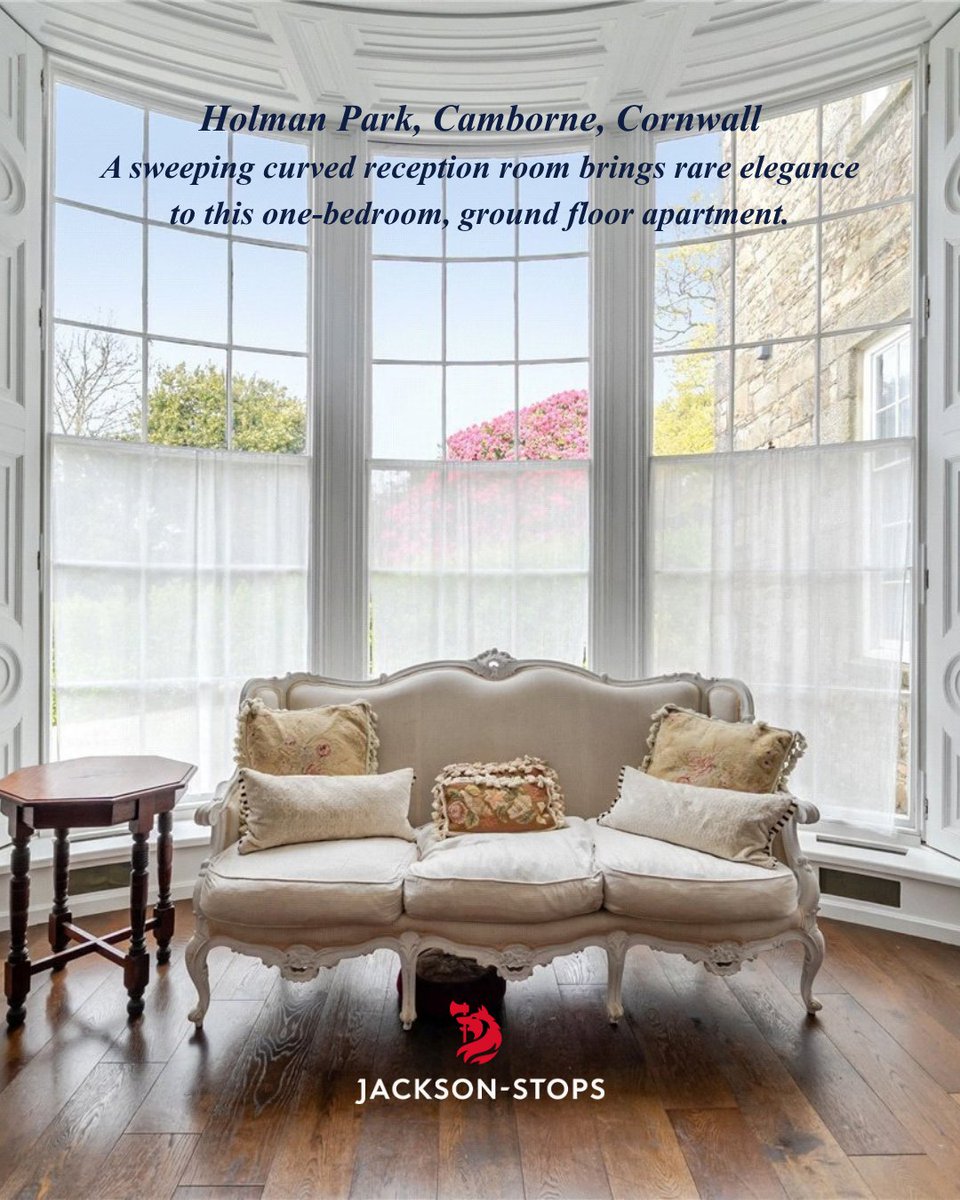 JS_Cornwall's tweet photo. New listing
Holman Park, Camborne, Cornwall
Guide price £325,000

A sweeping curved reception room brings rare elegance to this one-bedroom, ground floor apartment.

https://t.co/npcfIwNZvl

#cambornepropertysales #rosewarnehouse #countryhouseapartment #jacksonstops https://t.co/sTi6332haq