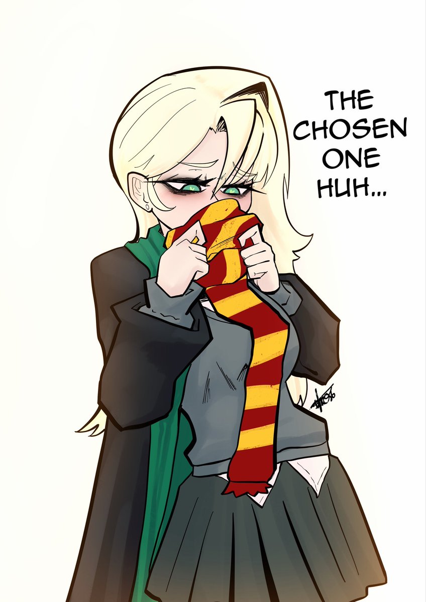 _Malfoid_'s tweet photo. Harry’s sent…. w-WHAT ARE YOU LOOKING AT!!!!??? GET OUT! 😰🤬

#harrypotter #malfoid #draco https://t.co/LZQWscNEYw