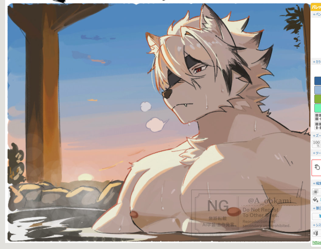 A_ohkami's tweet photo. ワンドロ https://t.co/Jfgle0swmU
