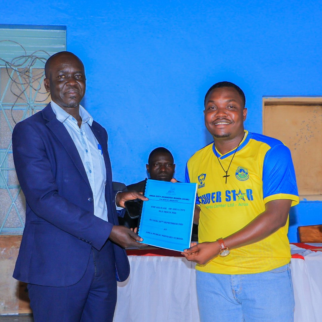 LAlionzi's tweet photo. This morning, I joined Arua City Academic Board for the release of Arua City PLE Mock 2026 results at Arua Public Primary School. We also discussed the performance of our learners and explored ways to improve learning outcomes. https://t.co/ffKgQq1ODb