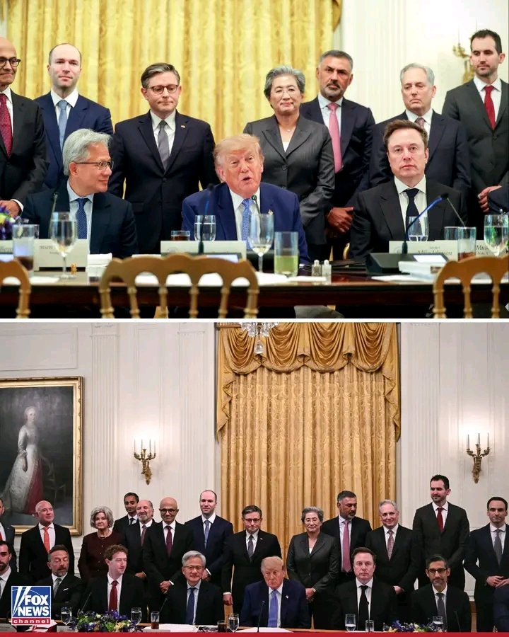 desmondsec2's tweet photo. Trump announced after meeting major technology executives, including leaders from Google, Meta, Nvidia, OpenAI and Anthropic.
Trump signed an executive order on September 29, 2026, directing the U.S. executive branch to use “Super Intelligence” (SI). https://t.co/MNJcEp5dbl