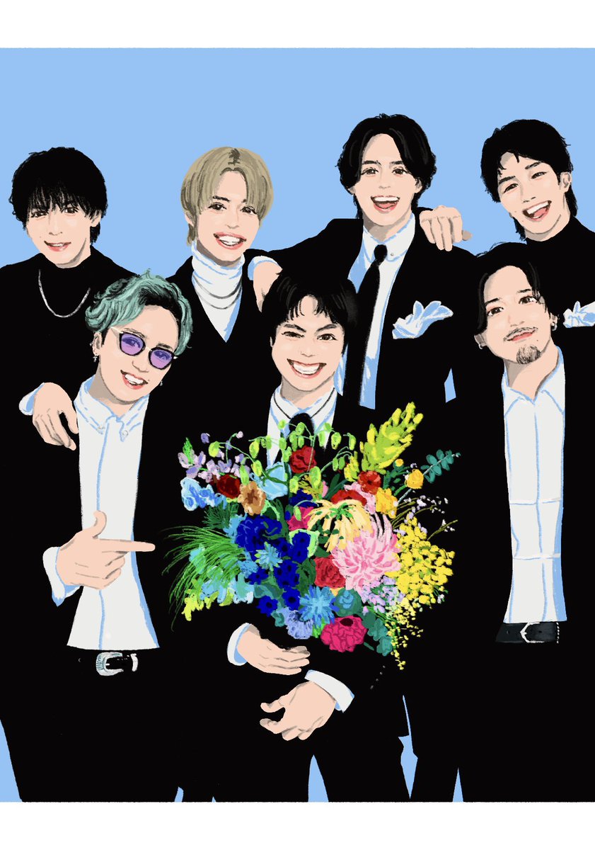thumb_jw's tweet photo. 大好きな7人🌈 https://t.co/QkWpN0UUq7