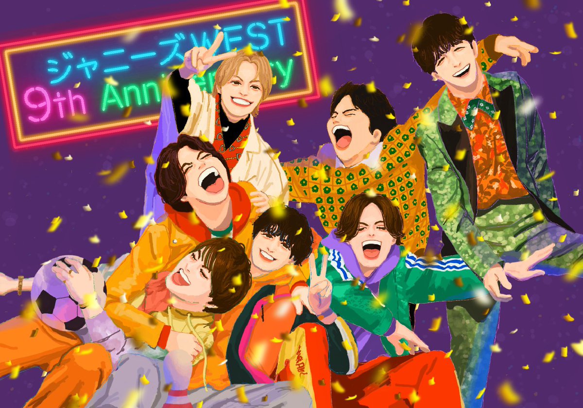 thumb_jw's tweet photo. 大好きな7人🌈 https://t.co/QkWpN0UUq7