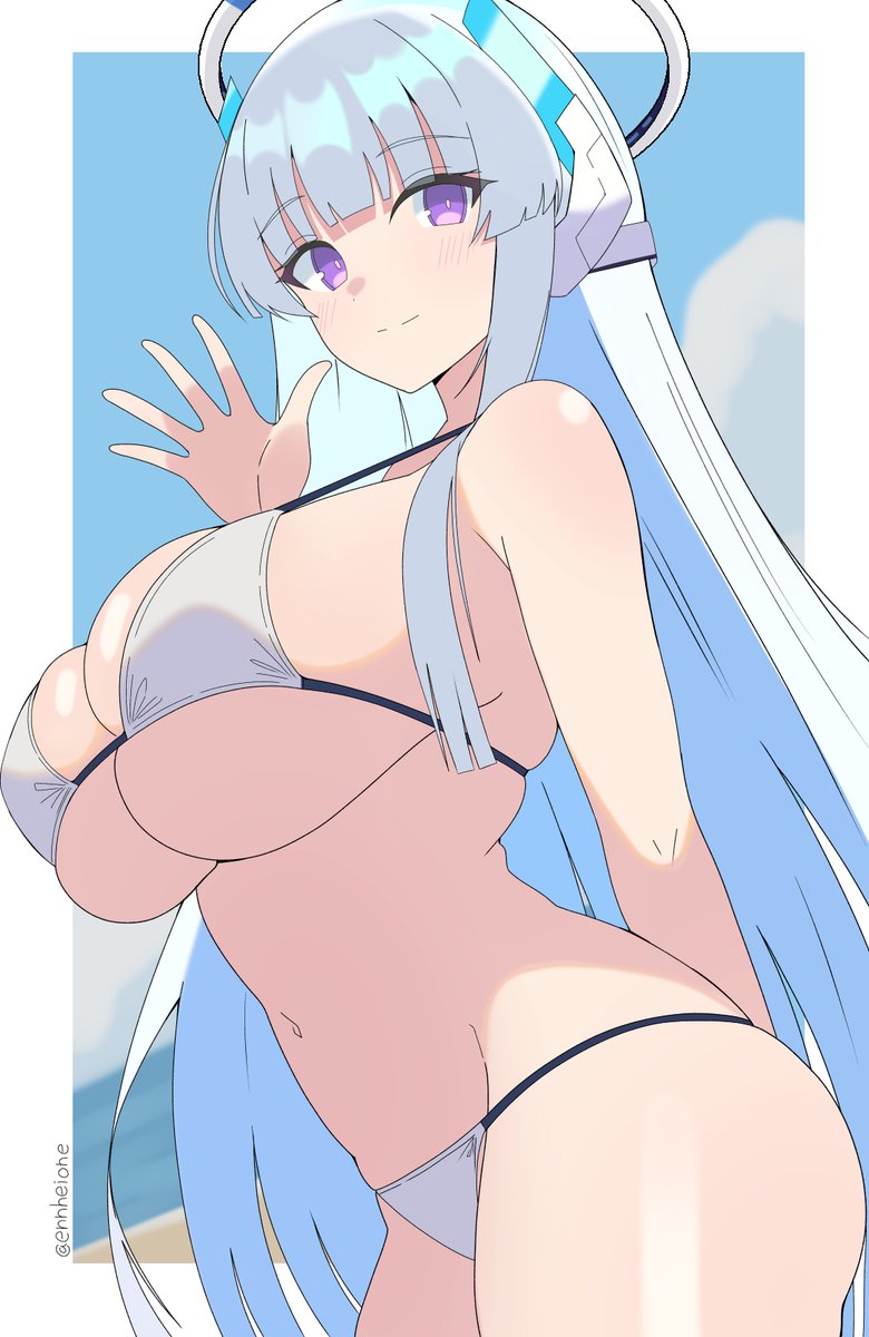 ennheione's tweet photo. 水着ノアちゃん https://t.co/ALgUypQSZu