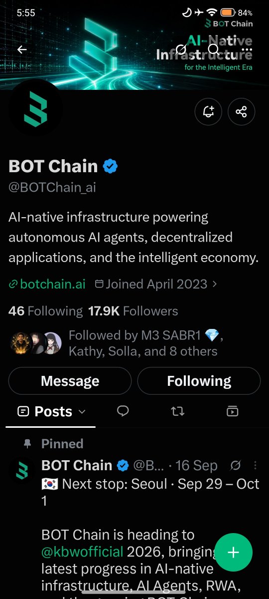 Juicyycoffee's tweet photo. @BOTChain_ai Let's goooo! All done π€
@tentacl3sss
#BOTChainKBW https://t.co/eofR7YdMPL