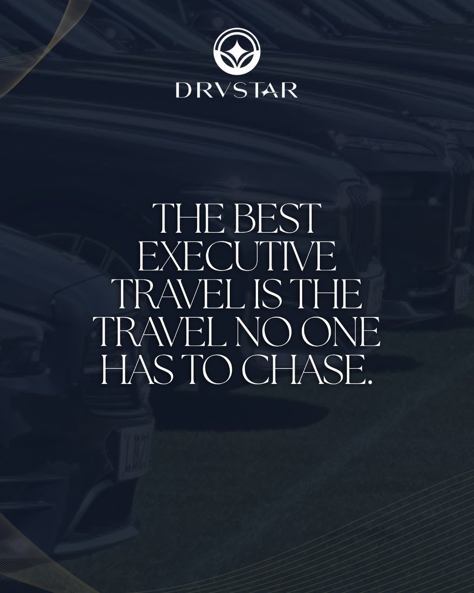 DrvstarExec's tweet photo. For an executive assistant or travel manager, arranging the car is only part of the job.

The real test is what happens afterwards.

Is the booking confirmed clearly?
Are the chauffeur and vehicle details supplied before travel?

https://t.co/AUMoPox9fB
.
#DRVSTAR https://t.co/o5YVeUal3P