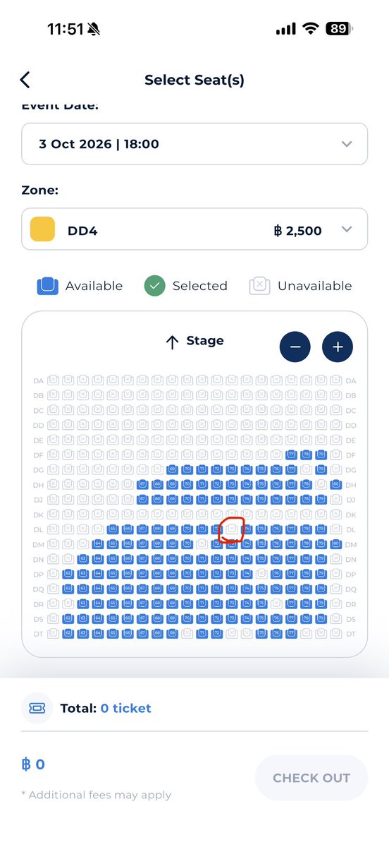 ATYAWAAT's tweet photo. ขายบัตรคอนเสิร์ต PERSES UNCENSORED CONCERT

Zone DD4
Row DL 
Seat 73 
บัตร 2500 
🎉ขาย 2000 🎉

ผ่านระบบ/นัดรับกทม,ศาลายา/กดในช้อปปี้/รับหน้าคอน

#PERSES_UNCENSORED
#perses https://t.co/cYkd19fQuv