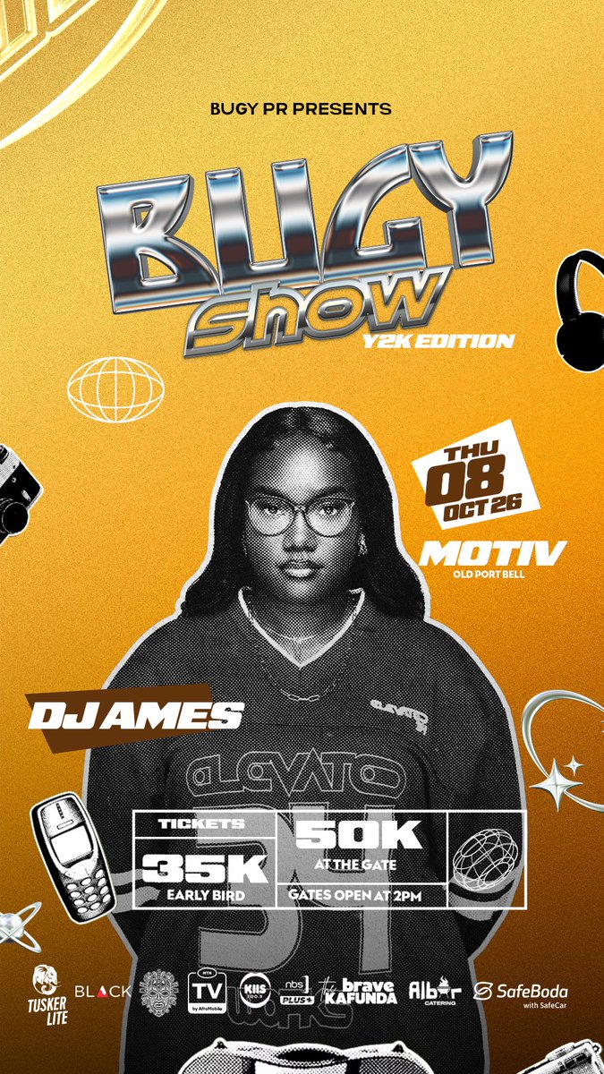 deejaybugy's tweet photo. Today’s #WCW are the baddies on the lineup 😏🔥

@_Jollet_ @dj_ames_ @ItsAdele22 &amp; Thee wildfire are set to perform at this year’s #TheBugyShow Y2K edition 😊

Grab your tickets today via https://t.co/mRdyYYTDvl

#LetsGetBugy https://t.co/NqMjMaUs7b