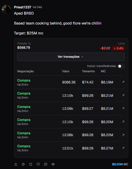PriestThePumper's tweet photo. Loaded my $RBD bag on @PumpfunEco 🥷✝️

Prediction markets had their time, but @RobinDogMarket is a completely revolutionary concept.

Basically, this is prediction markets + narrative trading + asset impact markets.

RobinDog is a #RobinhoodChain-native prediction market built around the events, narratives and market reactions that actually move assets.

When participating in company-event predictions, users can choose to use the same prediction capital to simultaneously open a long or short position in the related Stock Token, giving them the potential to earn returns from both the prediction and the stock position.

Say a company announces major earnings.

With @RobinDogMarket, you are not limited to predicting whether the company beats expectations.

You can also express a view on what that result does to the related asset, using the same capital.

Take $NVDA.

You could predict that earnings beat expectations, then take a long position if you expect the result to push NVDA higher.

Or you could believe the earnings will beat but short the reaction because the market already priced it in.

If you're right both ways, then you make money both from the event's prediction and from the asset's reaction to the event.

Sounds like an infinite money glitch for those who have solid theses.

Some of their novel features:

✔️ Story Trees: connect an event to the different outcomes and narratives that have developed before, and can develop afterward.

✔️ Conditional Impact Markets: predict not only whether an event happens, but how a related asset reacts if it does.

✔️ Battlegrounds: put competing projects, narratives or outcomes against each other in a market.

@RobinDogMarket is basically trying to make the entire chain from event → narrative → market impact tradable.

With RobinHood being the home of Stock Tokens, I think this will catch on very easily.

$RBD is currently sitting at $8.1M. Cheap imo.

0xB41c7ac9d46A980f8bDf1894B392a2a07eC9992A