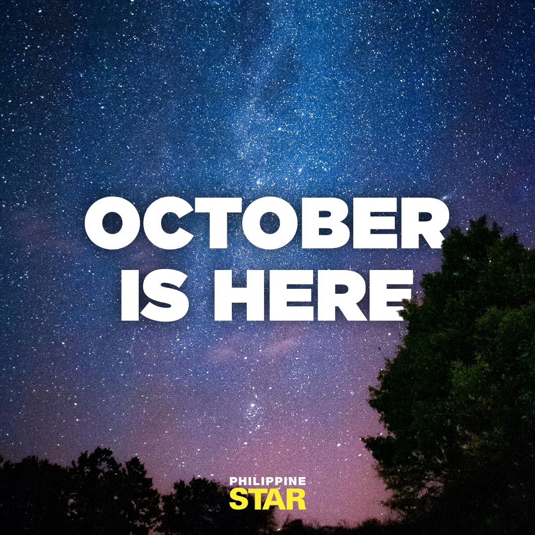 PhilippineStar's tweet photo. Parang pumikit lang ako, biglang October na 😅 https://t.co/4XVLweFTlJ