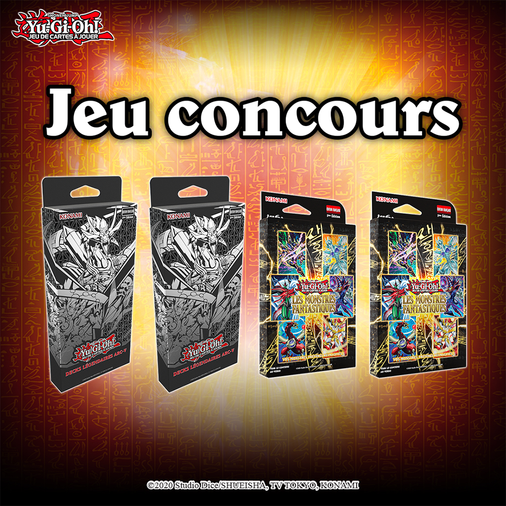 Micromania_Fr's tweet photo. C'est l'heure de votre concours Yu-Gi-Oh! TCG 🔥 Tentez de gagner un pack contenant 2 Tuckbox Les Monstres Fantastiques et 2 Decks Légendaires Arc-V ⤵️

🔴 Like⁣⁣⁣, RT &amp; Follow @Micromania_Fr
🔴 Mentionne en réponse un ami avec #MicromaniaYuGiOhTCG

Tirage au sort dans 7 jours https://t.co/j6xU1mhkJj