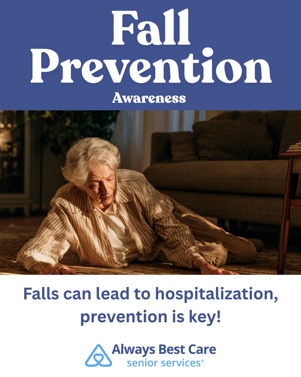 abcalamance's tweet photo. 💡Did You Know... 
👵🏿1 out of 3 seniors fall every year
👴🏽Two-thirds of seniors who fall &amp; don't receive help in 72 hours may not survive

Take steps to prevent falls! In-home caregivers work closely with clients to create a safer environment and monitor well-being. #WECANHELP https://t.co/Mksq8VjCds