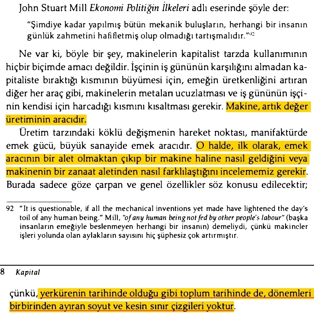grandrecit's tweet photo. "(...)yerkürenin tarihinde olduğu gibi toplum tarihinde de, dönemleri birbirlerinden ayıran soyut ve kesin sınır çizgileri yoktur."

-Karl Marx https://t.co/DOzG8U5H3I