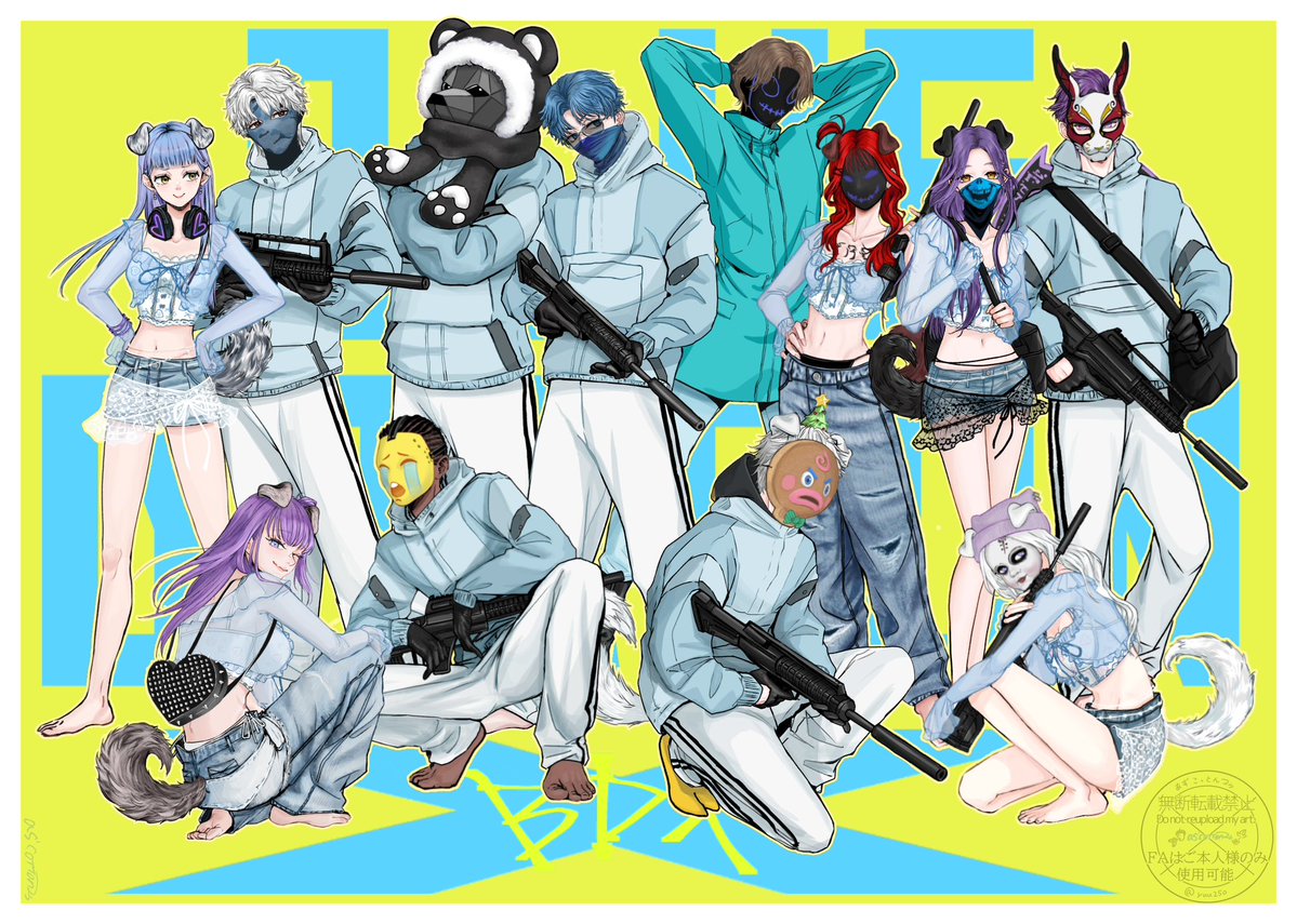 yuu250's tweet photo. 覆面あり差分 https://t.co/T8TXz32V0b