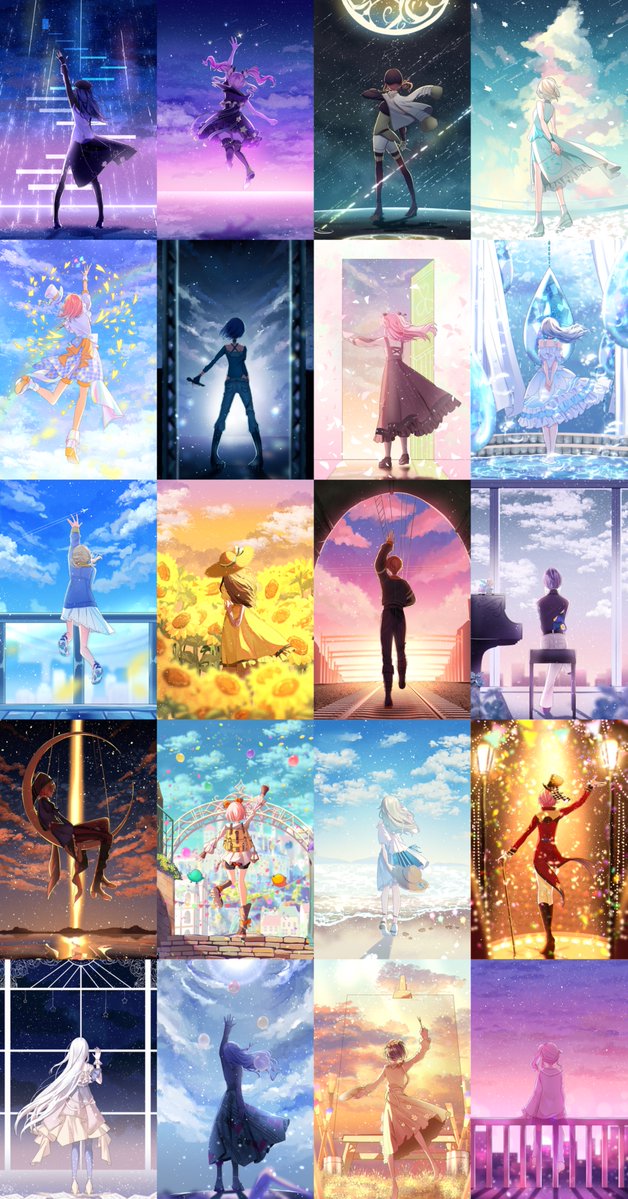 Hosikuzu_Stella's tweet photo. 6周年おめでとう。みんな大好きです。
 #prsk_FA https://t.co/tiF7QU4Uj8
