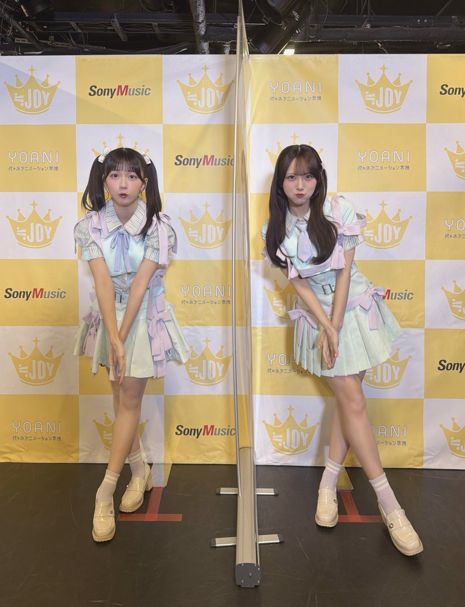 aida_jurii's tweet photo. #サマーツインテール 
個別撮影会、ジャケットお渡し会
ありがとうございました🎐

雨の中会いに来てくれて嬉しかったよ☺️
楽しんでもらえたかな〜💭

このあちゃんと"細くなる"ポーズした🎶
 #ニアジョイ https://t.co/zvlpFBhM3W