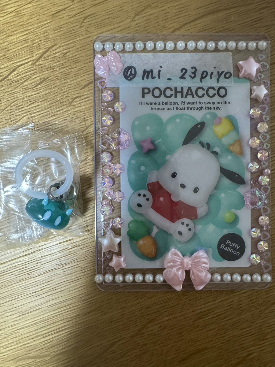 mi_23piyo's tweet photo. ✧原神 交換✧
原神 スライム めじるしアクセサリー

譲：画像(水スライム)
求：岩スライムor草スライム

郵送📮𓈒𓂂𓏸
お気軽にお声掛けください🌷 https://t.co/MlhmRm82iZ