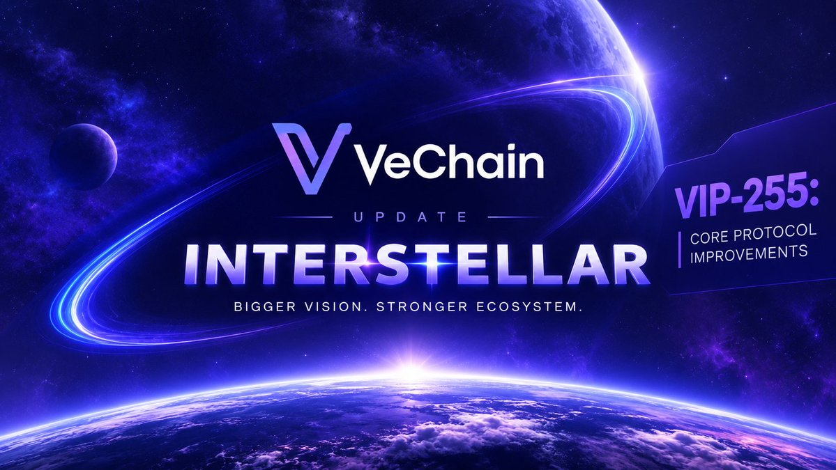 ThyGoldenCross's tweet photo. Why I'm bullish on #VeChain 🩵💜🔥

Their L1 VeChainThor is running since 2018 and the team kept building on it.

The Interstellar protocol update VIP-255 focused on improving its EVM compatibility.

$VET is still 97% below ATH and a repricing seems more than due in my opinion 🧠 https://t.co/XscCmCR2IG