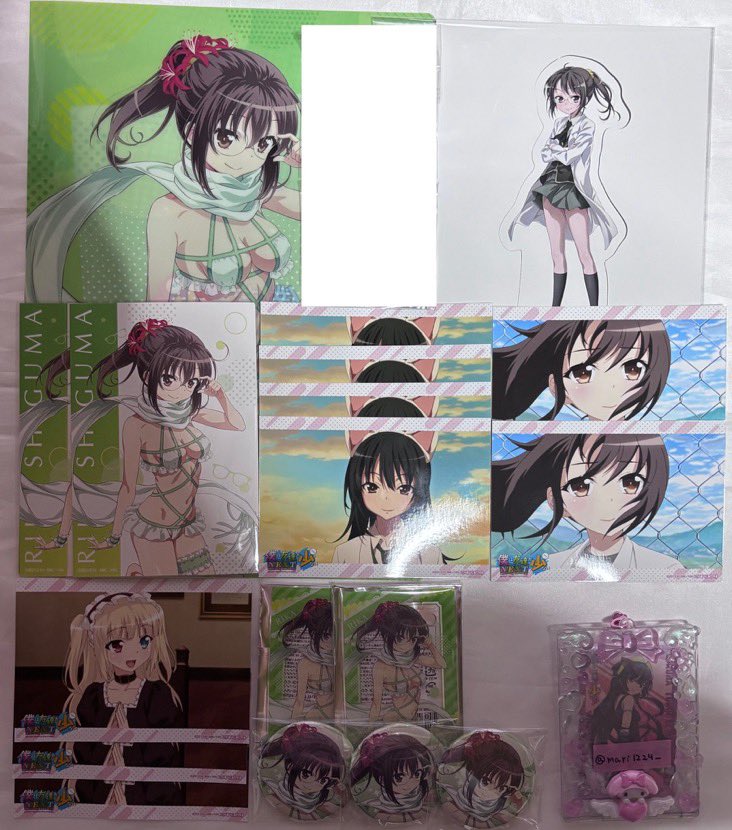mari1224_'s tweet photo. 【交換・買取】
僕は友達が少ない はがない
求▶︎同異種夜空or定価＋送料
譲▶︎星奈 マリア 理科 幸村

※星奈は赤線のみ買取可
※特典、抽選品は交換のみ

郵送です。お気軽にお声掛けくださいませ https://t.co/WlLArrcVKE