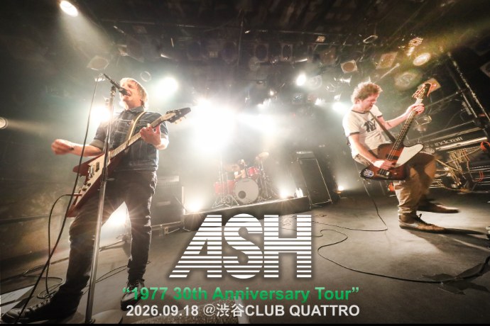 skream_japan's tweet photo. ASHのライヴ・レポート公開。色褪せぬ衝動と長いキャリアで培われた貫禄併せ持つ熱演を繰り広げた、出世作『1977』30周年記念ジャパン・ツアー東京公演をレポート
https://t.co/vRJSGMCFuF

#ASH https://t.co/0P57MfRLQp